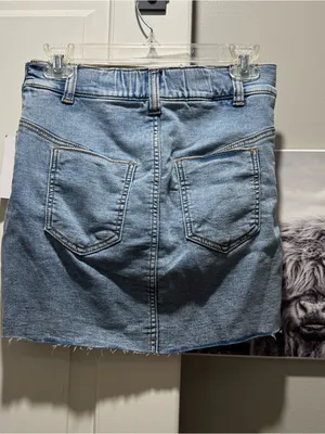Love trends denim mini skort Size XS thumbnail 3