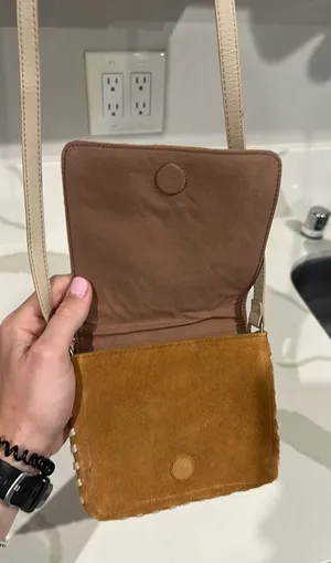 Urban Outfitters Suede Crossbody Bag thumbnail 1
