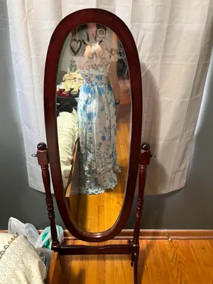 Floral Chiffon Dress Amazon thumbnail 2
