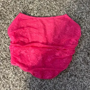 SheIn Pink Lace Corset Top thumbnail 1