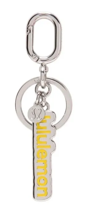 Lululemon Metal Keychain Lululemon Lemonlush / Silver thumbnail 1