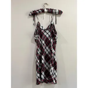 Vintage Intimates‎ by UA Plaid Y2K Grunge Slip Dress Size Medium thumbnail 2