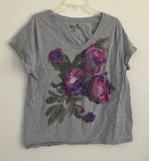 FINAL MARKDOWN Hanes decorative tee xxl thumbnail 1