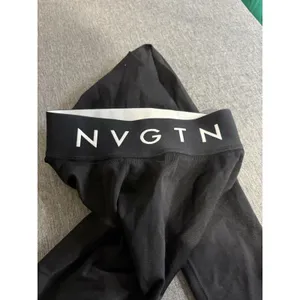 NVGTN Women's Black Seamless Leggings Sz L Gym Workout Athletic thumbnail 10