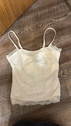 madden girl white lace tank top thumbnail 2