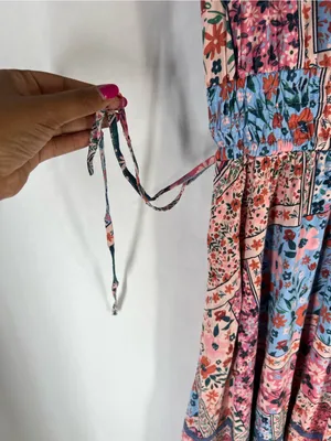 Matilda Jane The Wildlife Patchwork Floral Maxi Dress Size S thumbnail 5
