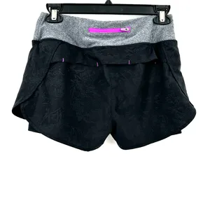 MPG size XS black running shorts built in spandex shorts elastic waist‎ thumbnail 2