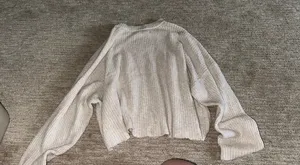 American Eagle Knitted Cropped Sweater thumbnail 1