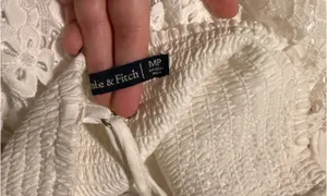 Abercrombie White Dress Mini thumbnail 3