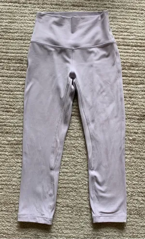 Lululemon Align Crop 21” Lavender Size 4 thumbnail 1
