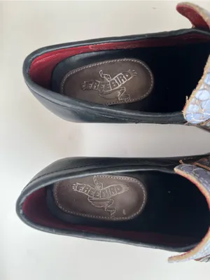Freebird by Steven Bristol leather chunky Loafers 7 thumbnail 7