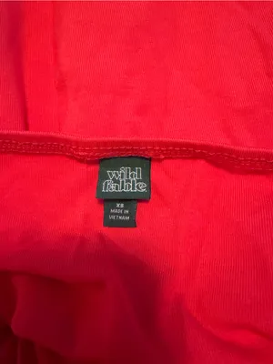 wild fable Strapless Tube Top - Bright Red thumbnail 3
