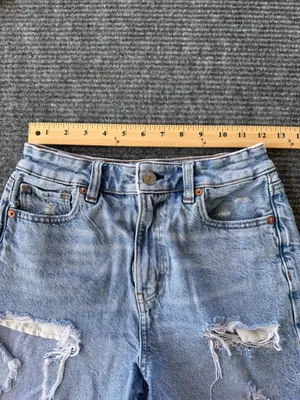 American Eagle Outfitters Baggy Mom distressed short 00‎ thumbnail 7