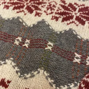 Harry and David’s Northwest express‎ heavy Nordic wool Fisherman Core sweater thumbnail 6