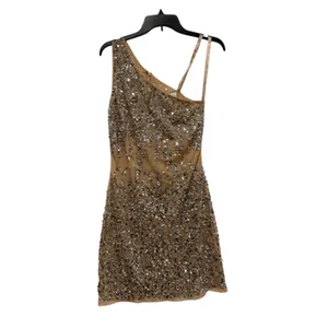 $498 NWOT Mac Duggal hand beaded and sequin Dress thumbnail 2