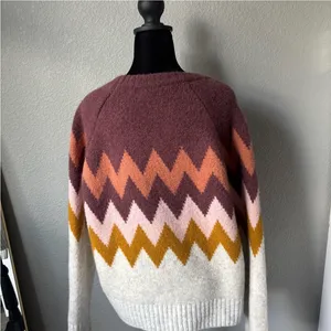 Madewell Delwood Fair Isle Pullover Sweater (Size S) – Excellent Condition thumbnail 3