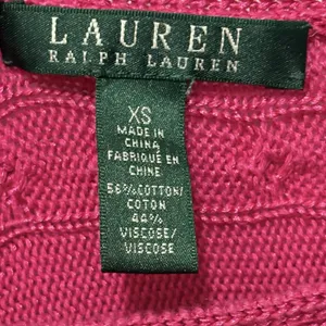 Lauren Ralph Lauren Pink Cable Knit Sweater Women’s Size XS thumbnail 7