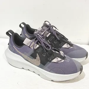 Nike Crater Impact Low Canyon Purple Off Noir Low Top Sneaker Size 6.5 thumbnail 3