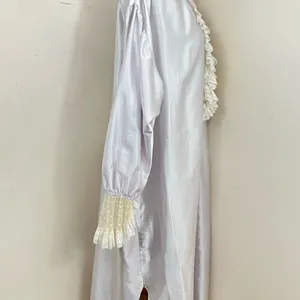 Christian Dior Vintage 80’s Does Victorian Satin and Lace Nightgown L thumbnail 3