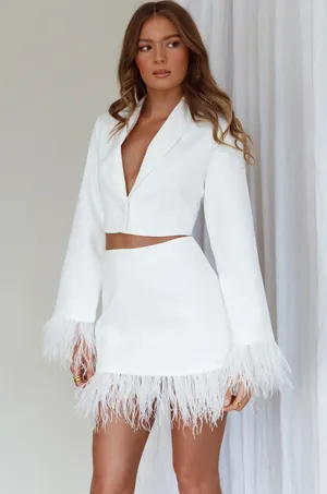 Selfie Leslie White Skirt thumbnail 3
