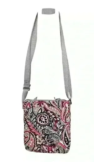 Vera Bradley Iconic Turnabout, Shoulder Bag, Microfibre Women's floral colorful thumbnail 2