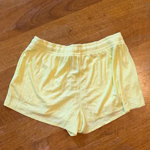 Women's Yellow Sleep Shorts thumbnail 3