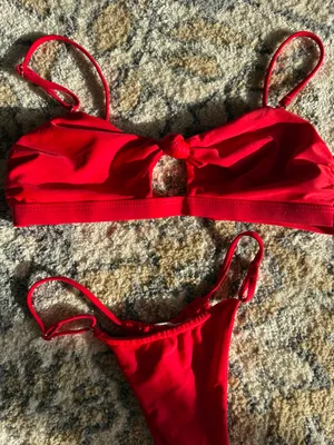 Amazon Red Bikini Set thumbnail 2