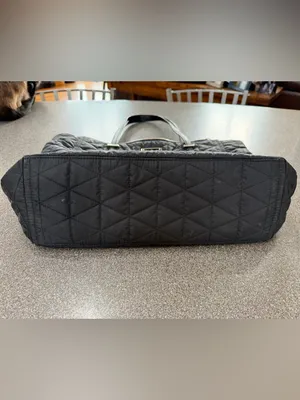 Kate Spade Black Wilson Road Quilted Talya Tote Purse Double Strap thumbnail 11