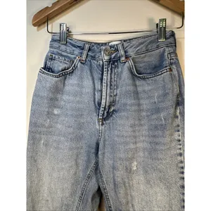 BDG Jeans Women 25 High Rise Mom Baggy distressed Denim Y2K Skater vintage thumbnail 3