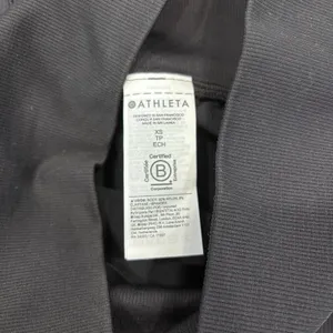NWT Athleta Aurora Seamless Tight Leggings High-Rise Black XS Yoga Gym $109 thumbnail 6