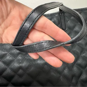 Marc by Marc Jacobs Black Quilted Tote Shoulder Bag With Pouch Purse Handbag thumbnail 7