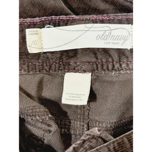 Old Navy Y2K Low Rise Bermuda Short Brown Corduroy Minimalist Knee Length 10 thumbnail 7