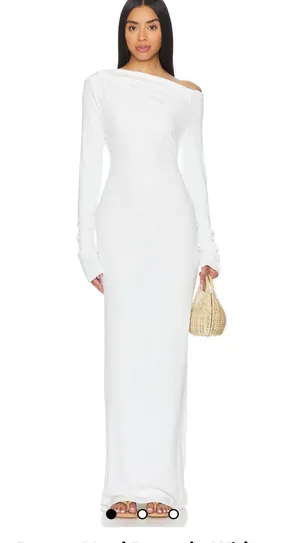 Revolve White Maxi Dress thumbnail 1