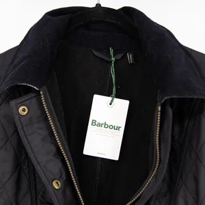 NEW Barbour Women's Beadnell Polar Quilt Fleece Lined Full Zp Jacket Black 10 thumbnail 2