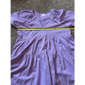 Shop The Mint It Could Be You Lavender Mini Dress With Pockets Size XL thumbnail 6