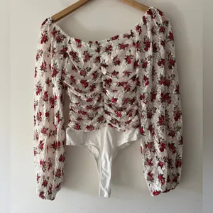Windsor Lace and Love Floral‎ Corset Tie Up Bodysuit thumbnail 7