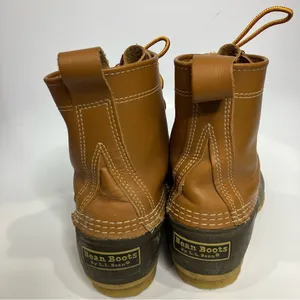 L.L. Bean “Bean Boots” tan brown‎ waterproof duck boots women’s size 9 thumbnail 4