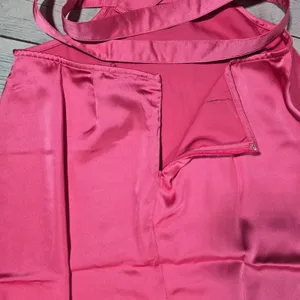 WeWoreWhat‎ Cut Out Midi Skirt Satin Charmeuse Zat Hot Pink WWB06-1 Size S NWT thumbnail 3