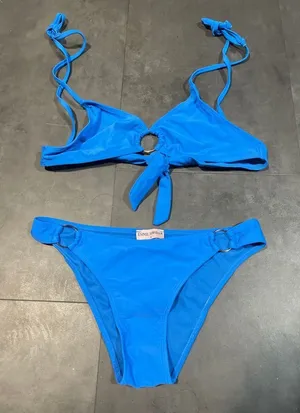 Blue two-piece swimwear size small A-80‎ thumbnail 1