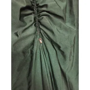 Jules + Cleo Emerald Green Off Shoulder Slit Long Formal Dress Size 6 Sequins thumbnail 6
