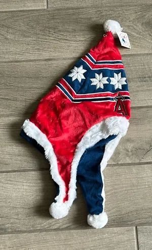 MLB angels Santa hat Red thumbnail 1