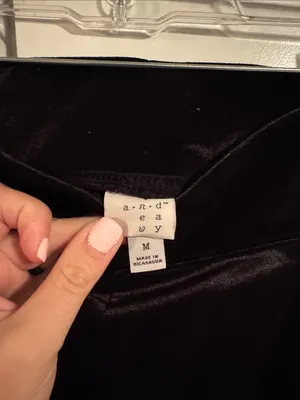 A New Day Velvet Leggings NWT thumbnail 3