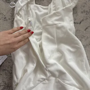 Lulus Everlasting Promise White Notched Backless Mermaid Maxi Dress Size XS NWT thumbnail 11