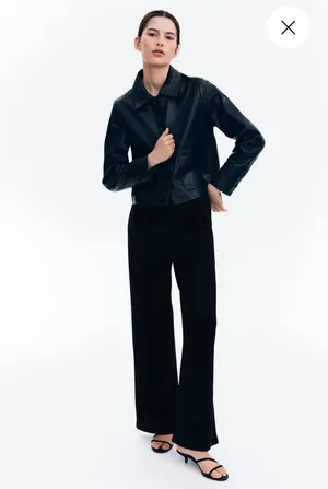 H&M jersey pants straight leg thumbnail 2