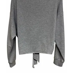 Alo Yoga Dreamy Wrap Pullover Sweatshirt Heather Gray Women's‎ Size Large thumbnail 6