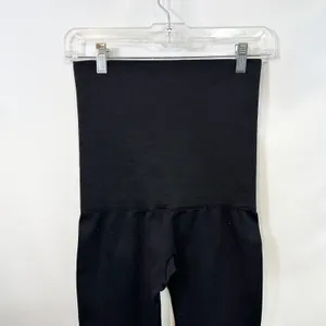 Tummy Control Shapewear Leggings Black‎ High Waisted Small Medium 1666 thumbnail 6