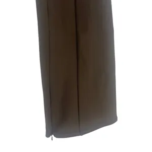 Alo High-Waist 7/8‎ Zip It Flare Legging Brown XXS thumbnail 10
