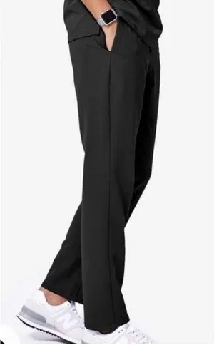 FIGS Technical Collection Black Scrub Pants Large Short thumbnail 2