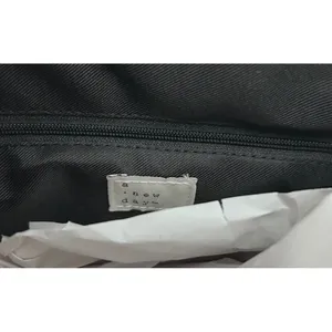 A New Day Square Laptop Backpack Women OS Black NEW Faux Leather 13in Sleeve thumbnail 11