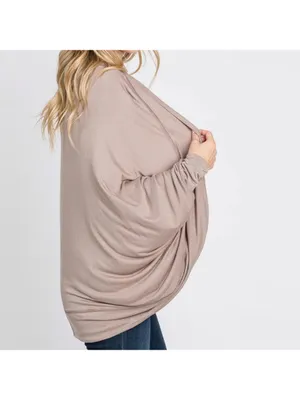 B’Leev Dolman Sleeves Circle Cardigan, Size L thumbnail 3